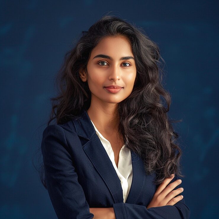 Home professional indian woman confident poised business portrait 606187 8193